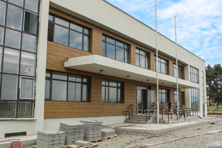 School with modern standards is being built in village Flevi                  