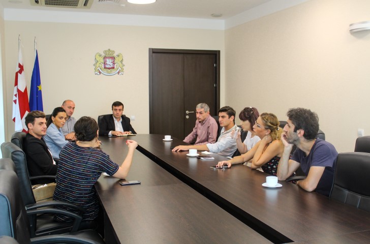The Governor of Shida Kartli met the Media representatives 