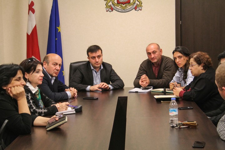 Giorgi Khojevanishvili met the representatives of the recourse centers 
