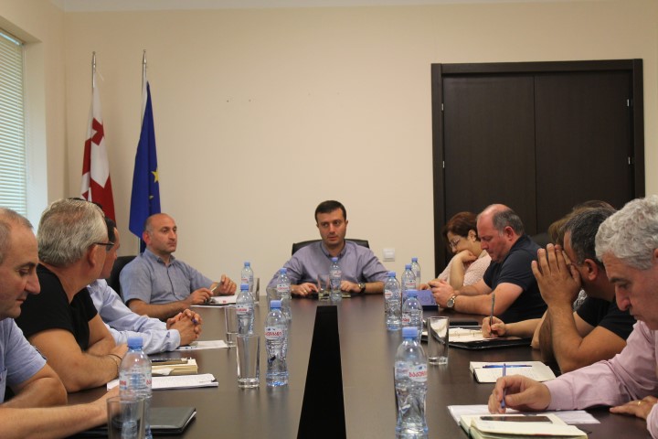 Shida Kartli Governor met the representatives of the agencies in the region 