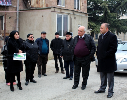 The Governor met the population of Tsmindatskali and Kombinati