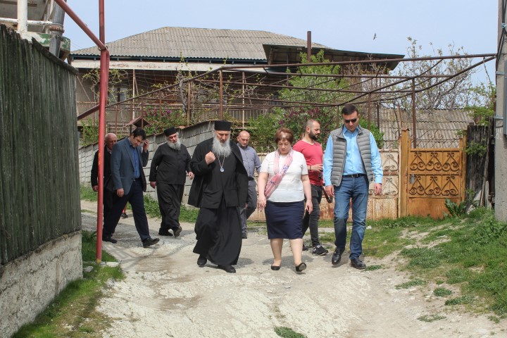 The road rehabilitation of the villages of Tsinarekhi-Kvatakhevi is on in the Kaspi Municipality