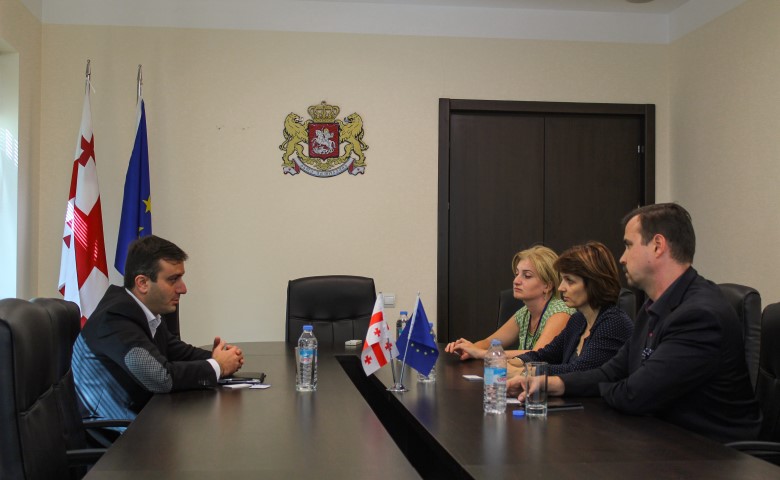 The governor of Shida Kartli held the meeting with EU Monitoring Mission 