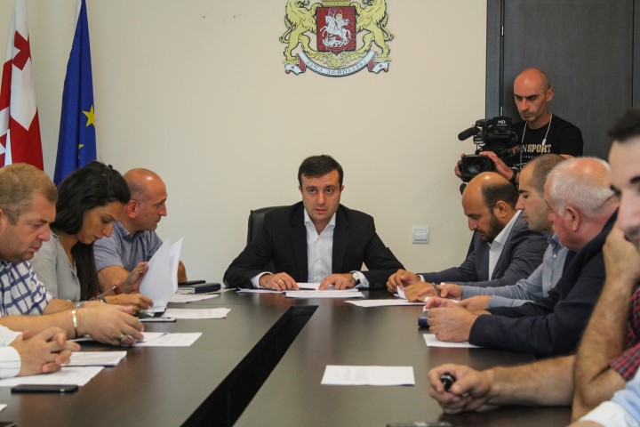 Giorgi Khojevanishvili held the first meeting of the Consultative Council  Today 