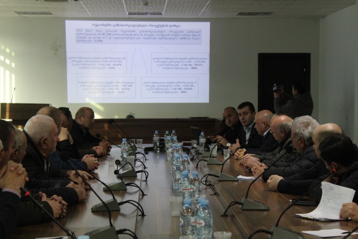 The Projects Implemented in Shida Kartli Regional Administration in 2019 are Summarized              