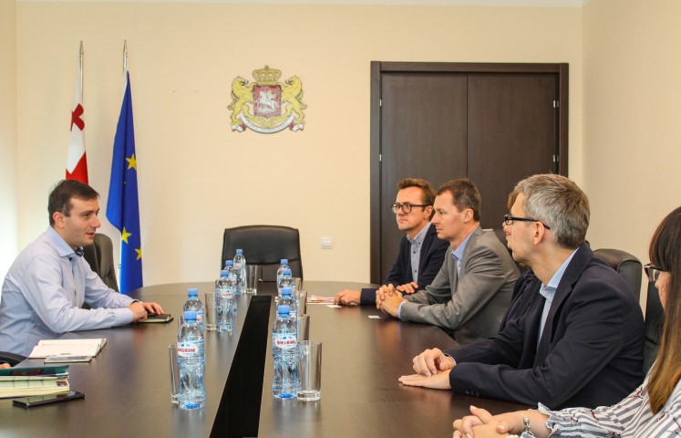 Giorgi Khojevanishvili held a meeting with the representatives of the EU