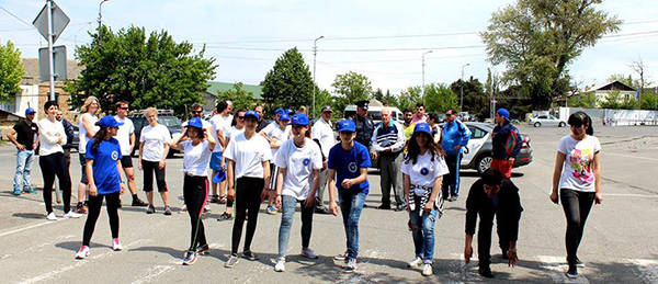 A marathon race was held within the framework of European Days in Gori