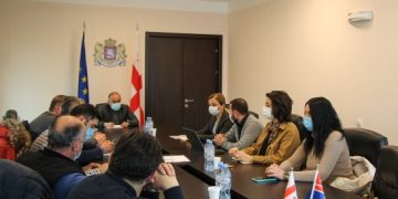 სამხარეო ადმინისტრაციაში ,,მერსი ქორფსის“ (Mercy Corps Georgia) წარმომადგენლებთან შეხვედრა გაიმართა