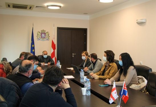 სამხარეო ადმინისტრაციაში ,,მერსი ქორფსის“ (Mercy Corps Georgia) წარმომადგენლებთან შეხვედრა გაიმართა