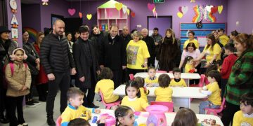გორში ახლადაშენებული საბავშვო ბაღი გაიხსნა
