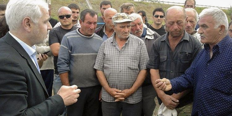 ზურაბ რუსიშვილი სოფელ ხურვალეთის მოსახლეობას შეხვდა