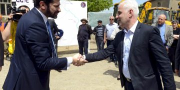 სოფელ თელადგორში გაზიფიცირების სამუშაოები დაიწყო