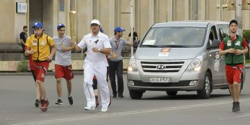 ოლიმპიური ცეცხლი შიდა ქართლში