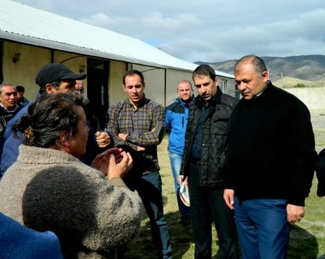 გუბერნატორი მიქელწყაროსა და აღაიანის მაცხოვრებლებს შეხვდა