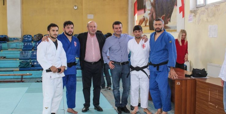 ძიუდოს მსოფლიო ჩემპიონატისთვის გორელი ძიუდოისტების სამზადისს გიორგი ხოჯევანიშვილი დაესწრო