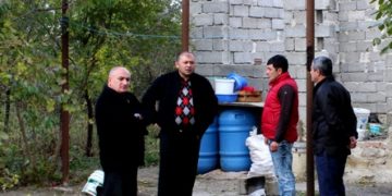 იოსებ ოქრომელიძემ ბეგლარაშვილების ოჯახი მოინახულა