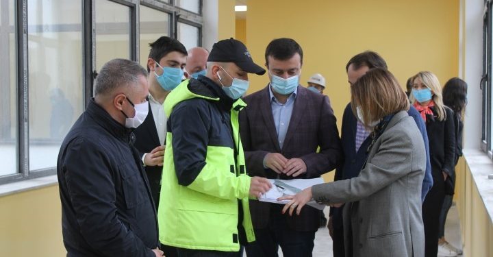 კასპის მუნიციპალიტეტში პროფესიული კოლეჯის სასწავლო კორპუსის სამშენებლო სამუშაოები დასრულდა