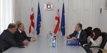 გერმანიის ელჩი საქართველოში გუბერნატორის ადმინისტრაციას სტუმრობდა