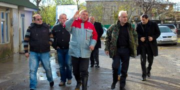 გუბერნატორი რეგიონში სტიქიის შედეგებს ეცნობა