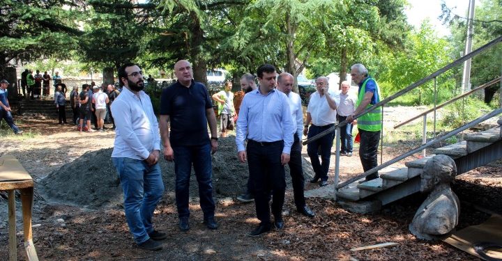 გორის მუნიციპალიტეტის სოფლებში ინფრასტრუქტურული სამუშაოები მიმდინარეობს