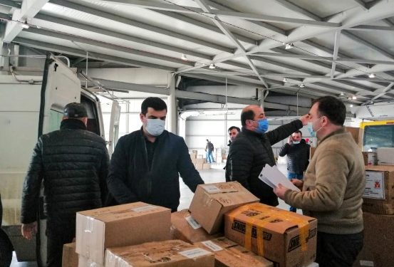 შიდა ქართლის რეგიონიდან უკრაინში ჰუმანიტარული ტვირთი გაიგზავნა