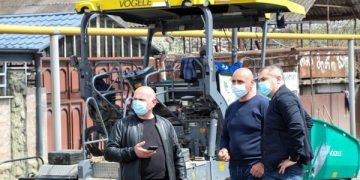 ქარელის მუნიციპალიტეტში საგზაო ინფრასტრუქტურის მოწესრიგება მიმდინარეობს