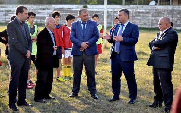 კასპში სპორტისა და ახალგაზრდულ საქმეთა მინისტრი იმყოფებოდა