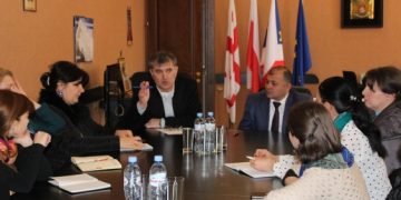 სოზარ სუბარი გორში სამოქალაქო სექტორის წარმომადგენლებს შეხვდა