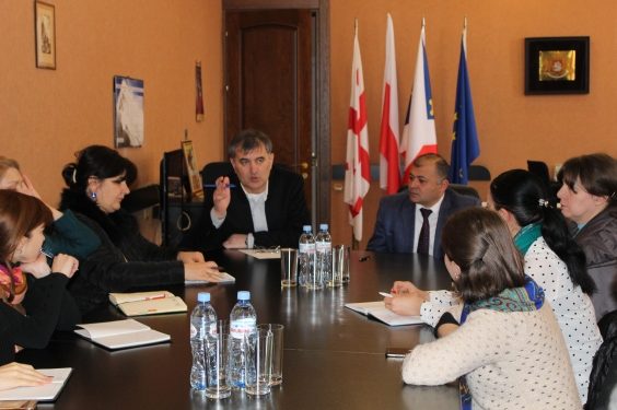 სოზარ სუბარი გორში სამოქალაქო სექტორის წარმომადგენლებს შეხვდა