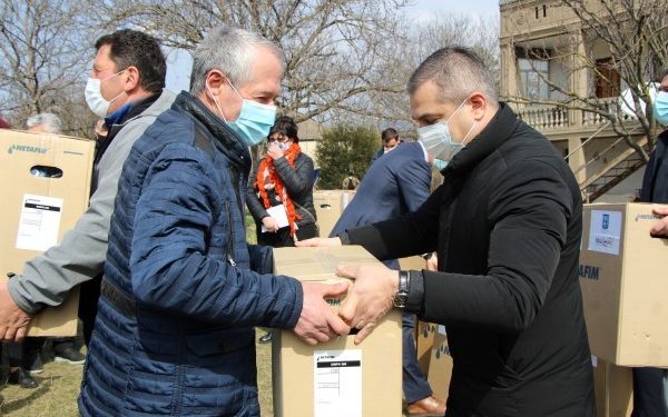 გამდლისწყაროს მაცხოვრებლებს საირიგაციო სისტემები გადაეცათ