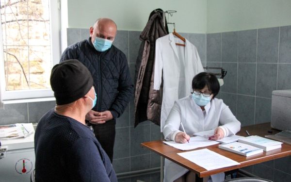 სოფელ ბერშუეთში მოსახლეობის აცრა მიმდინარეობს