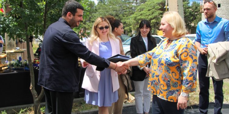 საქართველოს დამოუკიდებლობის დღესთან დაკავშირებით გორში ღონისძიებები გაიმართა