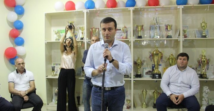 გორის სასპორტო სკოლაში მიმდინარე წლის სამუშაო გეგმის პრეზენტაცია გაიმართა