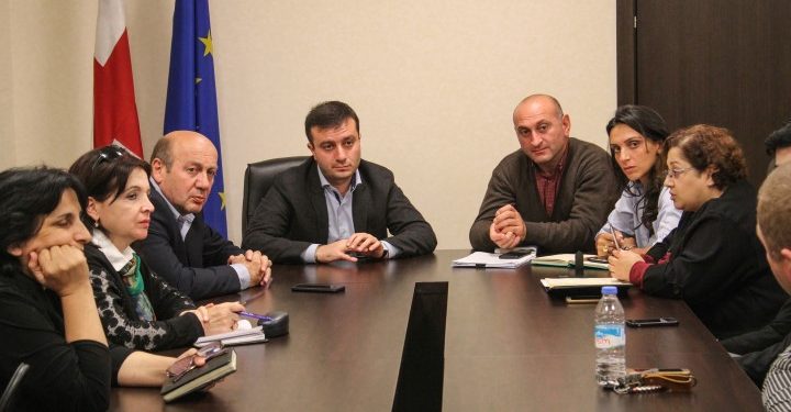 გიორგი ხოჯევანიშვილი რესურსცენტრების წარმომადგენლებს შეხვდა