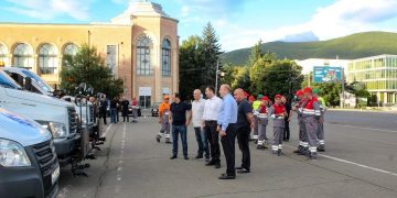 გორში მუნიციპალიტეტის დასუფთავებისთვის განკუთვნილი ავტოპარკი განახლდა