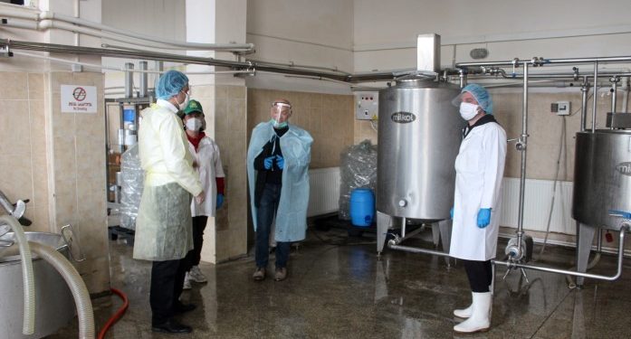 რძის გადამამუშავებელი საწარმო ,,ნებიერა“ აქტიურ რეჟიმში განაგრძობს მუშაობას