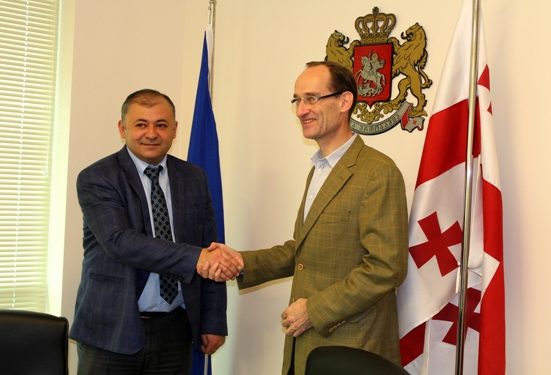 იოსებ ოქრომელიძე UNHCR-ის ახალ წარმომადგენელს შეხვდა