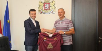 გუბერნატორმა რაგბის კავშირის წარმომადგენლებთან რეგიონში სპორტის ამ სახეობის განვითარების პერსპექტივებზე იმსჯელა