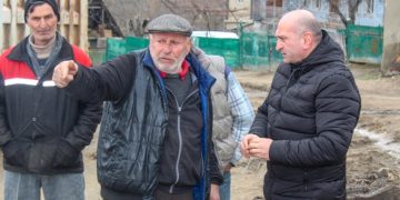 სოფელ მცხეთიჯვარში ახალი გზის მშენებლობა მიმდინარეობს