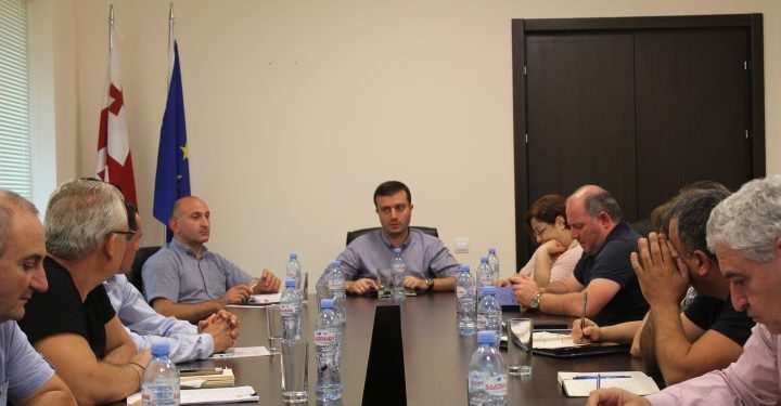 შიდა ქართლის გუბერნატორი რეგიონში მომუშავე სააგენტოების წარმომადგენლებს შეხვდა