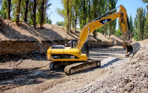 კასპის მუნიციპალიტეტში წყალსადენის მაგისტრალის მშენებლობა მიმდინარეობს