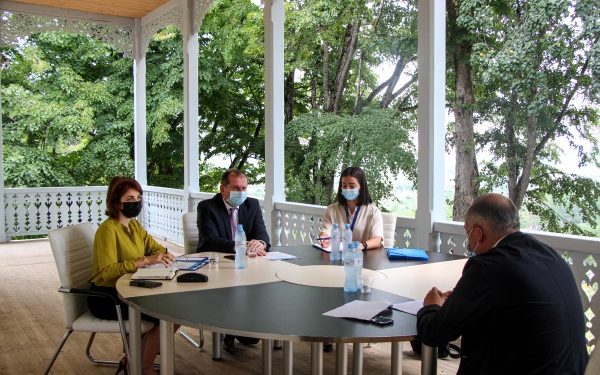 ვალერიან მჭედლიძე ევროკავშირის სადამკვირვებლო მისიის ხელმძღვანელს მარეკ შჩიგელს შეხვდა