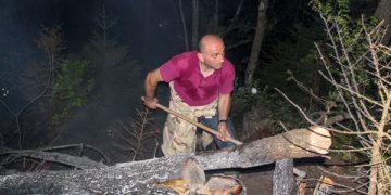 ატენის ხეობაში ხანძარი ლოკალიზებულია