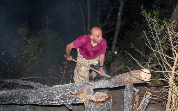 ატენის ხეობაში ხანძარი ლოკალიზებულია