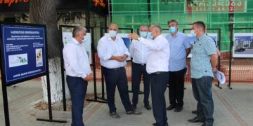 ირაკლი ქარსელაძემ და ვალერიან მჭედლიძემ პროგრამის „განახლებული რეგიონები“ ფარგლებში მიმდინარე სამუშაოები დათვალიერიეს