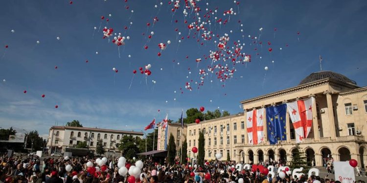 შიდა ქართლში საქართველოს დამოუკიდებლობის დღე აღინიშნა