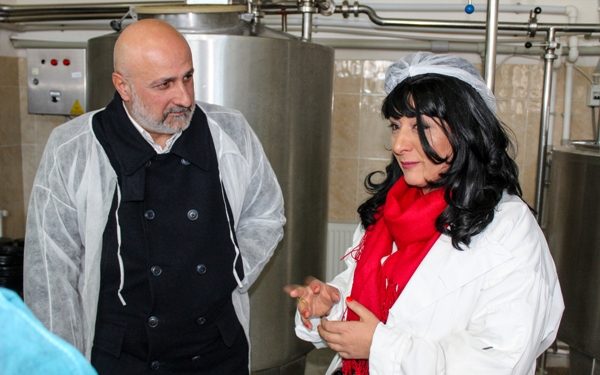 გორში რძის გადამამუშავებელი საწარმო „ნებიერა“ გაიხსნა