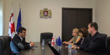შიდა ქართლის გუბერნატორმა ევროკავშირის სადამკვირვებლო მისიასთან შეხვედრა გამართა