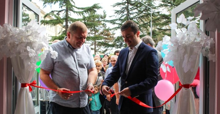 შიდა ქართლის გუბერნატორი ხაშურის №7 საბავშვო ბაღის გახსნას დაესწრო