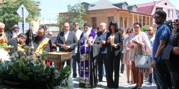საქართველოს დამოუკიდებლობის დღესთან დაკავშირებით გორში ღონისძიებები გაიმართა